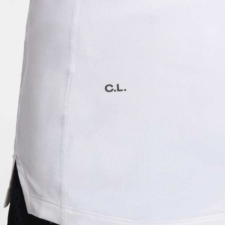 Nike X Nocta Collaboration Comfortable Fashionable Fitted Long Sleeve Crew Neck T-Shirt Unisex Tops White DN0002-100