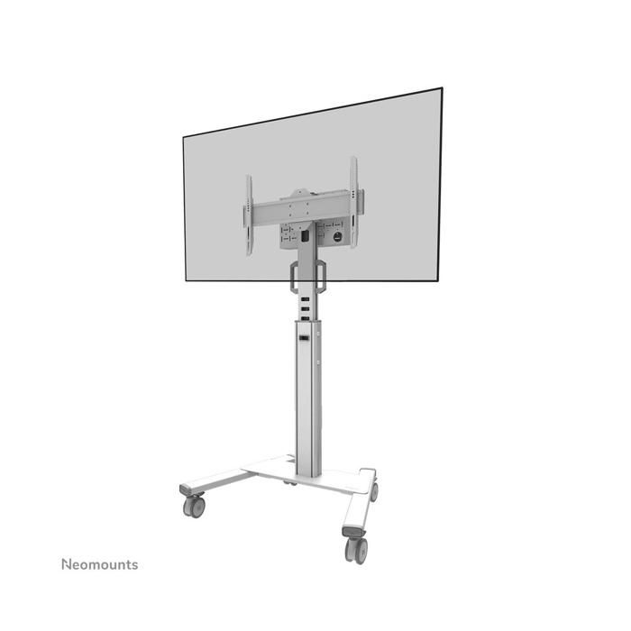 Support de sol - NEOMOUNTS - FL50S-825WH1 - Blanc - Écran 37'-75' - Hauteur réglable 114.5-153.5 cm