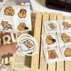 500PCS Multicolor Cartoon Capybara Sticker Accessories Kawaii Graffiti Decal Scrapbook Sticker