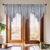 Lace Sheer Curtains Quick Installation Set Sunlight Control Multipurpose Interior Designs Window Covering Set