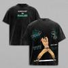 Anime Jujutsu Kaisen Hakari Kinji T-shirt Vintage Washed Oversized T Shirt Men Women Clothing Short Sleeve Pure Cotton Tees Tops