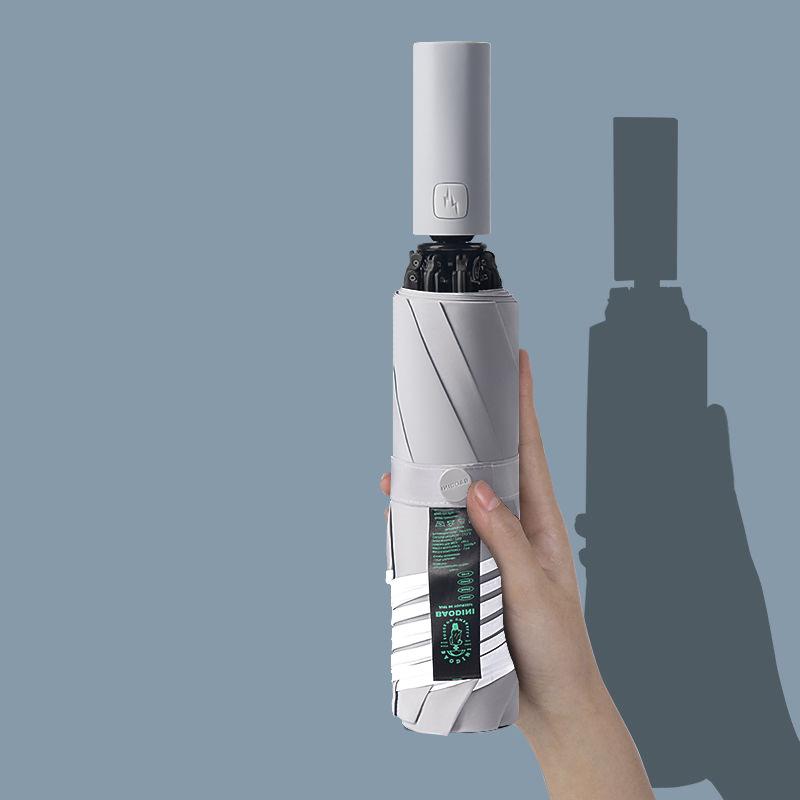 New Umbrella Automatic Anti-rebound Umbrella Umbrella Three-fold Folding Umbrella Primary School Student Umbrella Umbrella Umbrella Umbrella