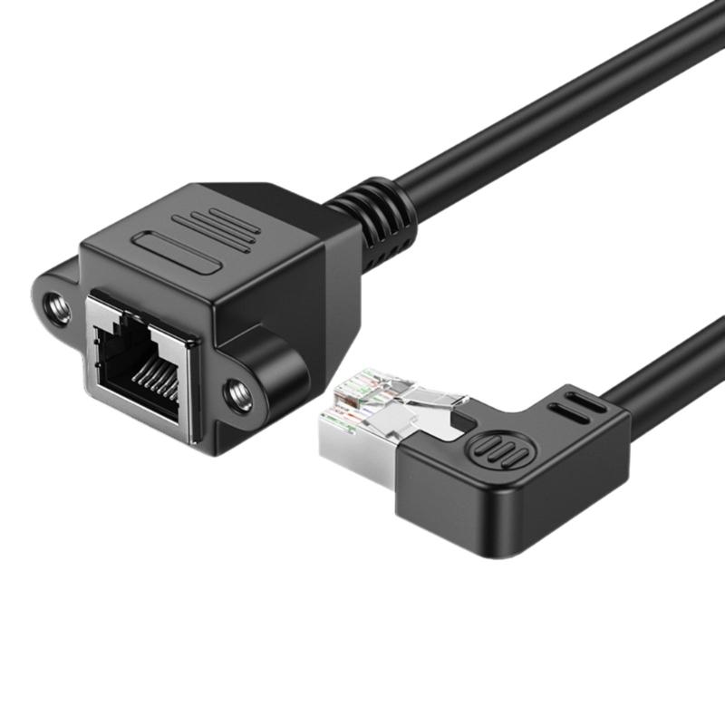 Cat5 Male Female Cable Extension Cord Support Cat5 Standard RJ45 Cord Male to Female Connection