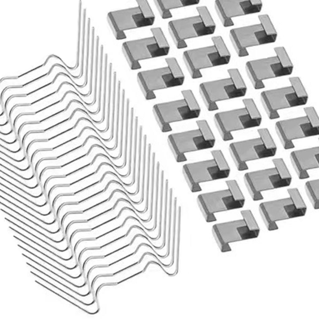 50 Pieces Greenhouse Glass Pane Clips Portable Window Clips Greenhouse Repair