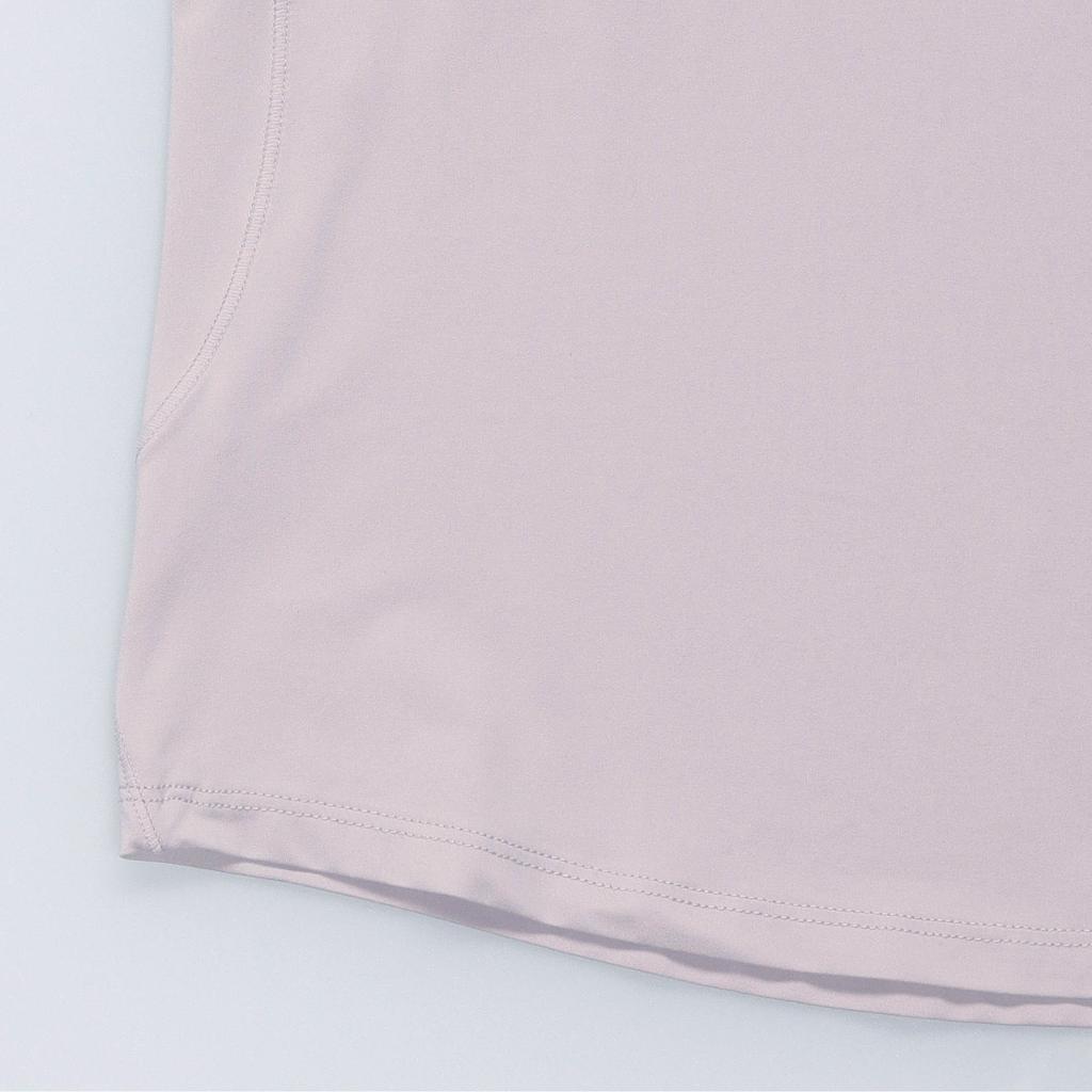 Nike Uma Regata Clássica Dri-FIT de Cor Sólida com Logo, Confortável, Casual e sem Mangas, Tops Femininos Roxo-Claro Preto FN2846019