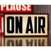 ON AIR Light Sign LED Studio Recording Sign For Studio/Home Studio/Company/Desk Decor, Wireless Remote Control Up Lighted Broadcast Warning Sign