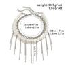Imitation Pearls Choker Tassels Necklace Fashion Collar Necklace Jewelry