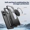 Coque de téléphone avec support magnétique en métal rotatif à 360° pour Xiaomi 17T Pro 5G, cadre en TPU, armure en plastique dur, housse de protection antichoc