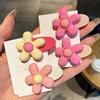 Neue Koreanische Blume Kleine Haarnadel Kinder Seitenhaarnadeln BB-Clip Haaraccessoires Kopfschmuck Kleines Mädchen Pony Haarspangen
