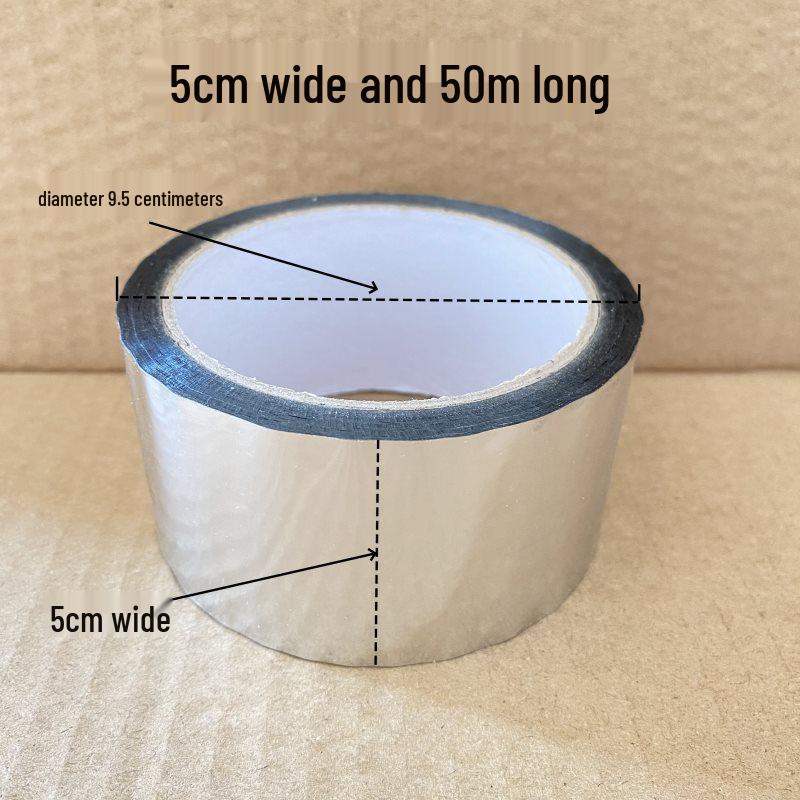 PAP Solar Insulation Aluminum Foil Tape - Waterproof, Sunscreen, Anti-Aging, High-Strength Tensile Plastic Tape