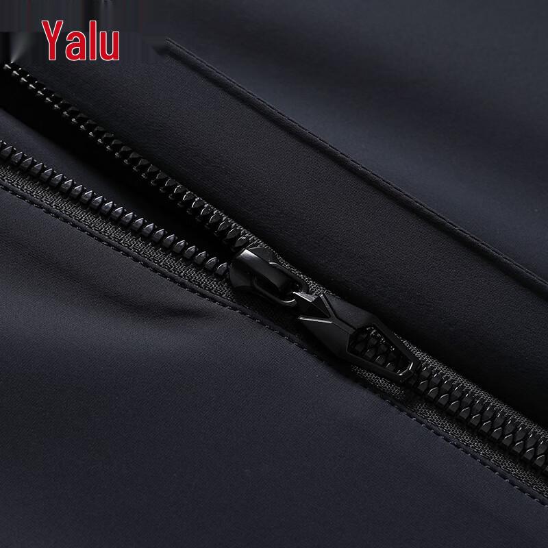 Ya Lu Men's Hooded Business Casual Jacket