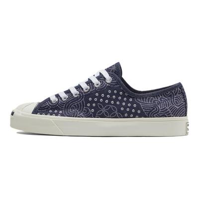 Jack Purcell Canvas Open Smile Freizeit Rutschfest und Abriebfest Low-Top Board Schuhe Unisex Nachtblau