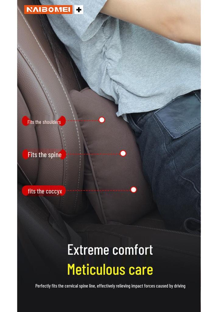Mercedes-AMG Vito, SL, CL, V-Class, EQS, EQC Headrest Lumbar Support and Neck Pillow