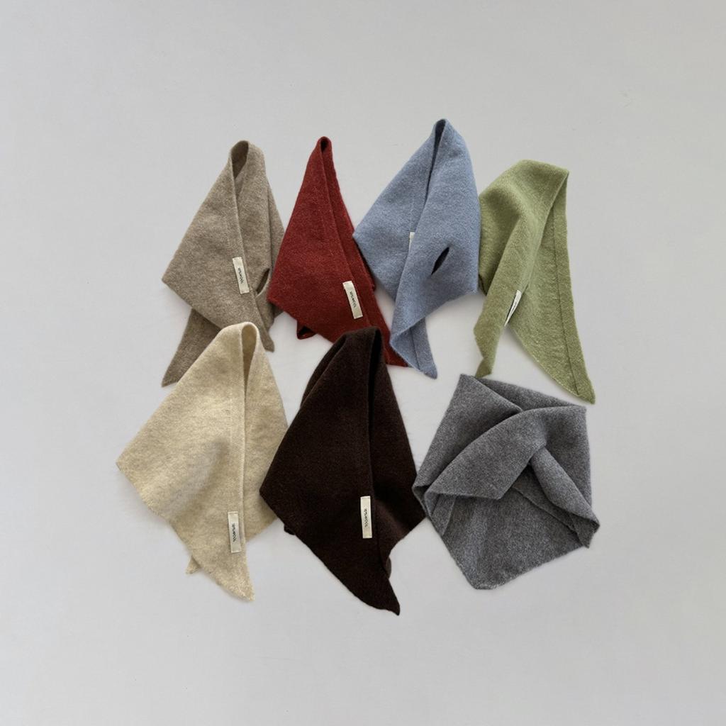 Children, Scarves, Triangular Scarves, Warmth, Baby Necklaces