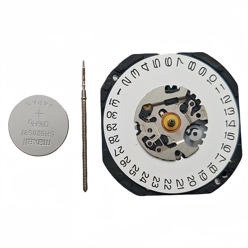 Механизм VX32 с датой Часовой механизм Японский механизм VX32E МеханизмКалендарь Дата Металл Кварцевый механизм Vx32e-3