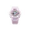 Casio Baby-G Series 100m Waterproof Fashionable Simple Solar Quartz Movement Resin Strap Watch Women Watches Purple BA-110XPM-6A