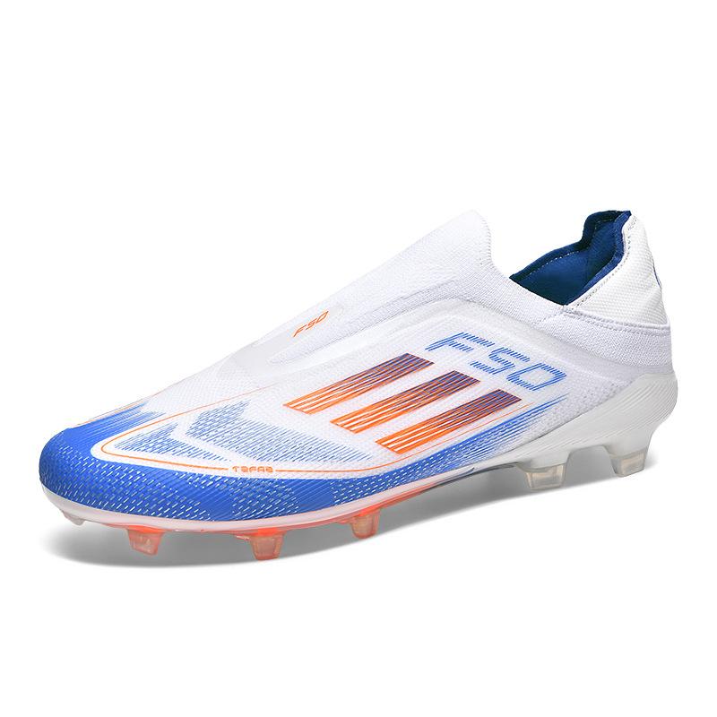 European Cup F50 Football Shoes Boys and Girls Youth Students Long Nails Grass Broken Nails Competition Training Shoes