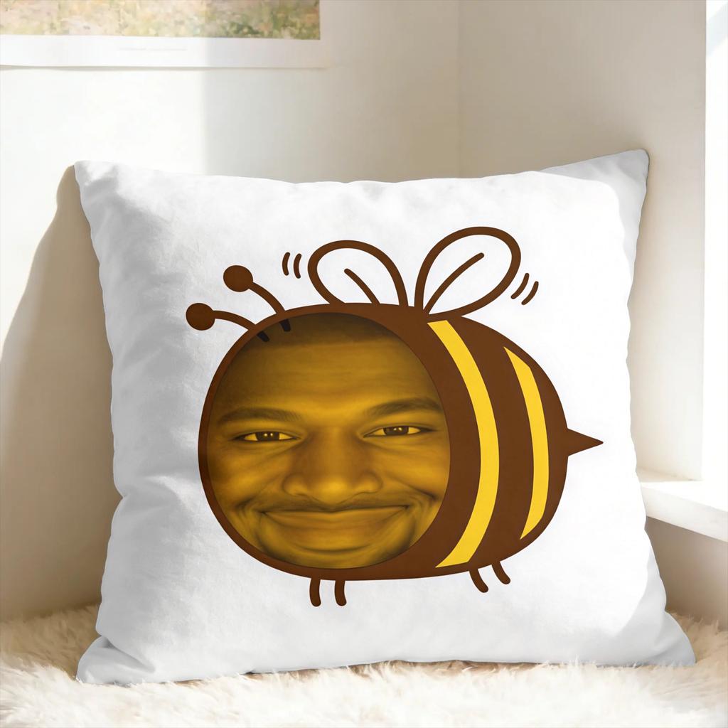 Kanye West Meme Pillow Case  Vintage Pillow Cover Square Pillowcases For Living Room Sofa