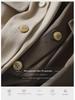 Plus Size Women's French Style Long Sleeve Slim Waist Polo Dress, 2024 Spring/Autumn Collection