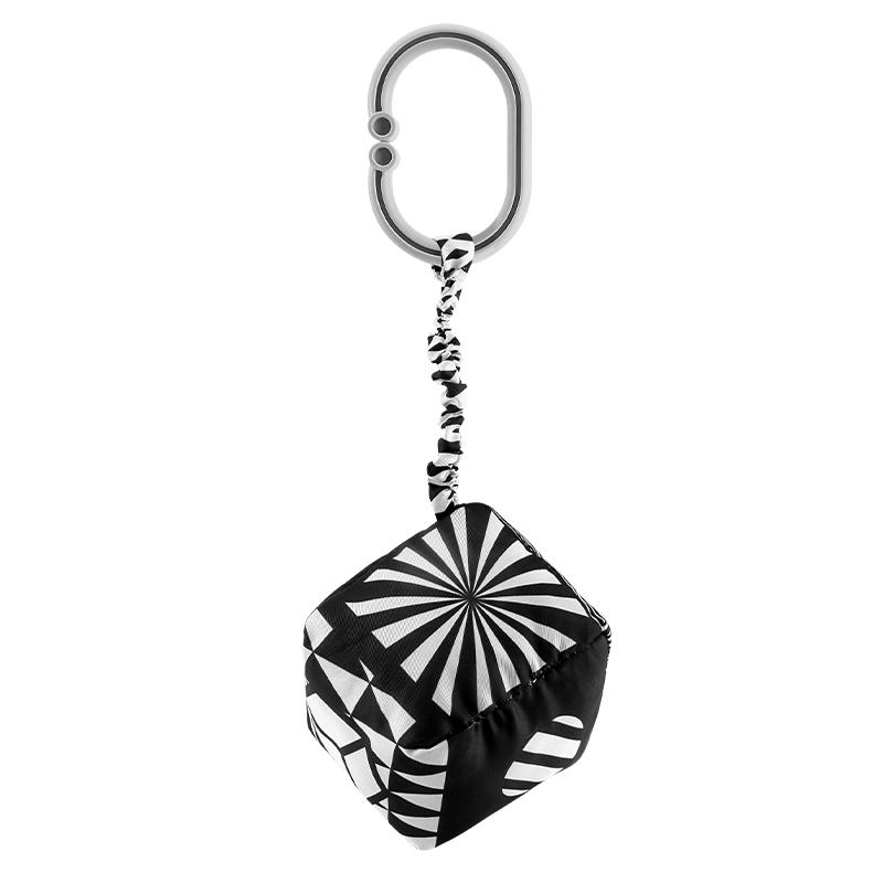 

Non-Toxic Baby Rattle Newborn Black-And-White Visual And Grasping Skills Training Toy Stroller And Crib Hanging Bell