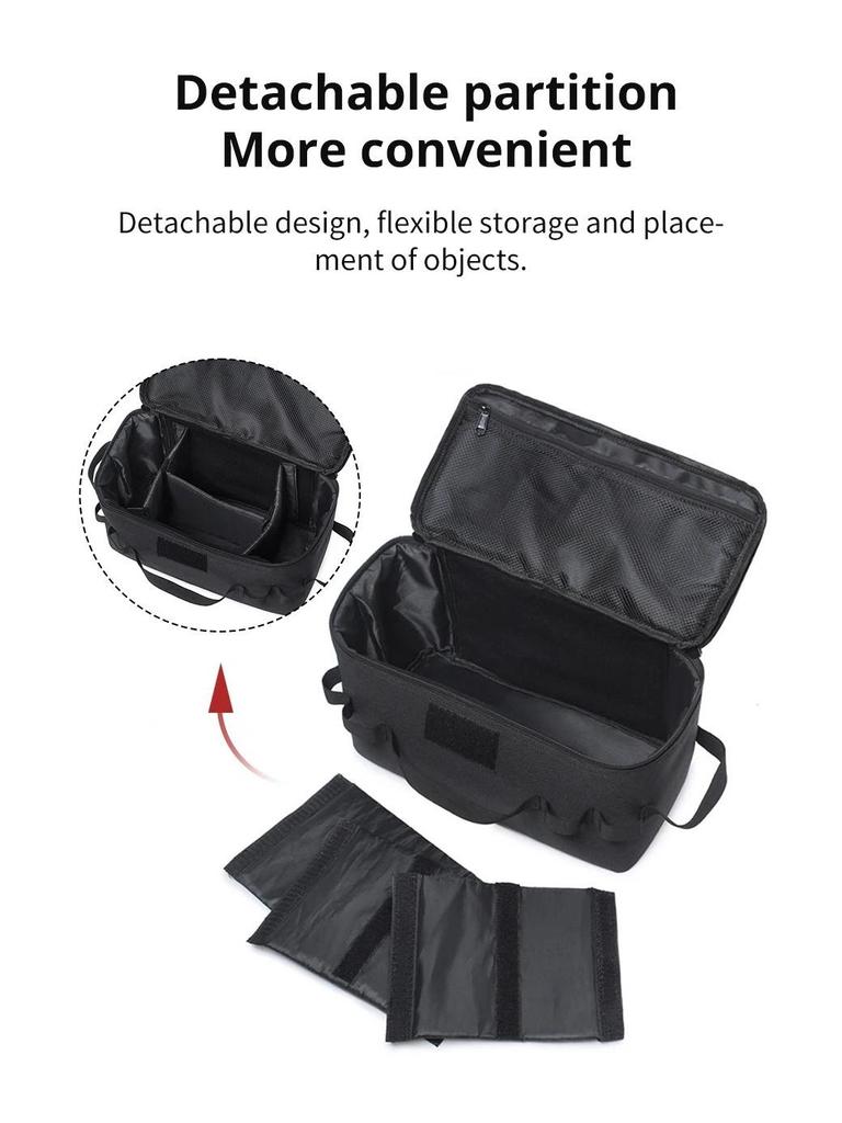 Multifunctional Tactical Outdoor Bag - Large Capacity, Anti-Collision Picnic, Cassette Stove Storage, Ice Pack Included