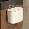 Laundry Wall Basket Space Saving Basket with Lid Wall Mounted Dirty Clothes Laundry Hamper Container Home Storage Supplies