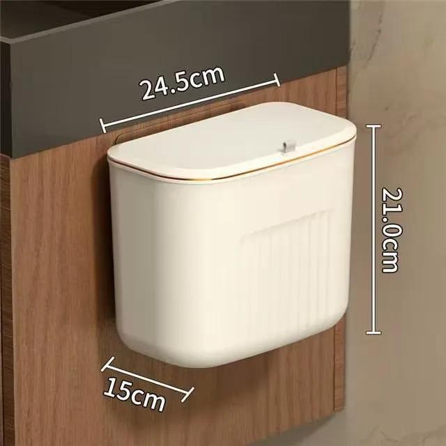 

Laundry Wall Basket Space Saving Basket with Lid Wall Mounted Dirty Clothes Laundry Hamper Container Home Storage Supplies