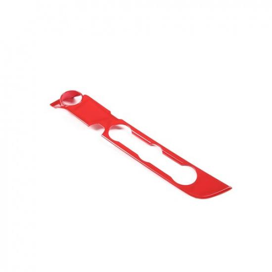 ABS Red Kit Car Air Condition Button Panel Trim Cover For Toyota Tacoma 2016-22