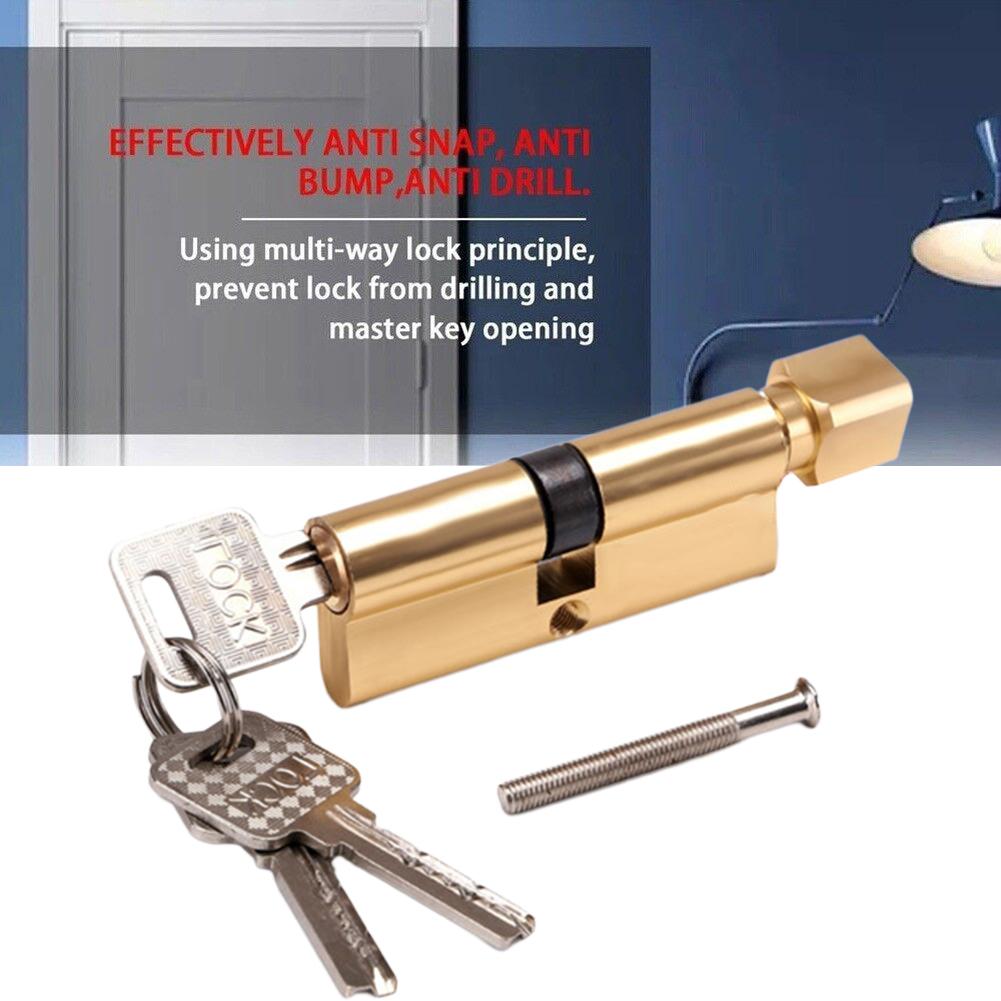 3 Schlüssel mitgeliefert Innentürschloss Holztürschloss Schließzylinder