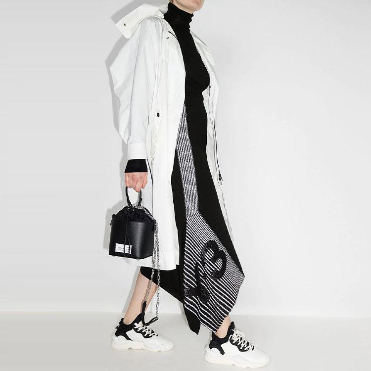 Y-3 Logo Irregular Reflective Knitted Skirt Women skirts Black GT5282