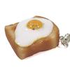 Food replica Fried egg toast that looks like you could eat it 269OK keychain