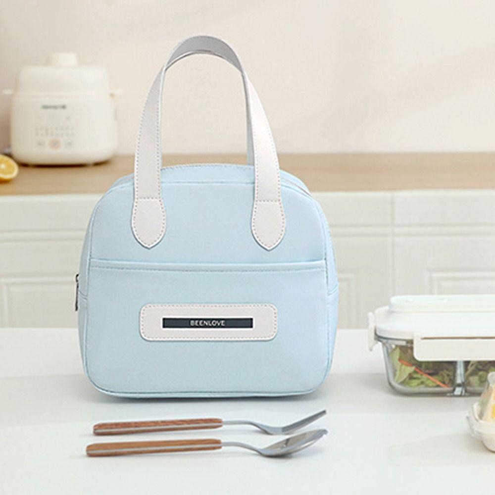 Portable Insulated Tote Bag Handheld Thermal Lunch Pouch Fashion Insulated Cooler Bags  Picnic