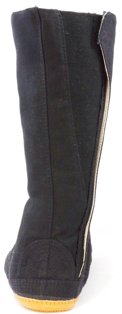 Rikioh Sewn-on Tabi with Zipper, 12 Zippers, Black, 25.5cm, ZF12