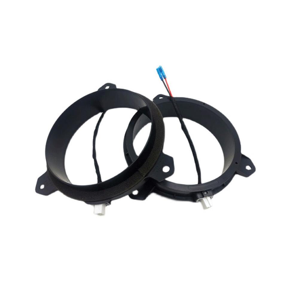 2Pcs 6.5" Speaker Pad Adapter Mount W/ Wire Harness For Toyota Avalon Highlander