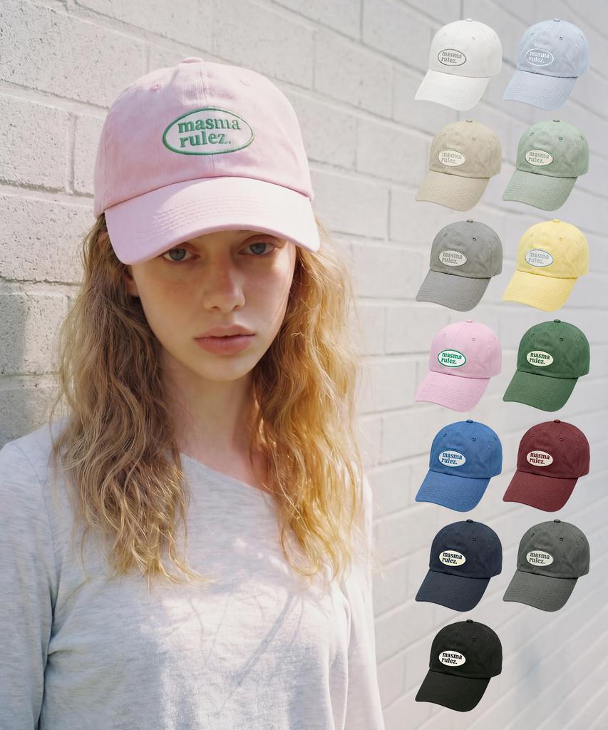 Maseumaluljeu Logo Patch Ball Cap_13 Colors