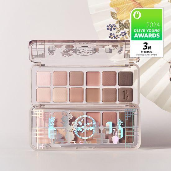 CLIO Pro Eye Palette Air – Cultural Heritage Collab Set (+Daenggi Scrunchie)