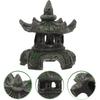 Pagoda Lantern Aquarium Landscaping Ornament Cave Decor Aquarium Breeding Cave Shrimp Shelter Fish Hideout Hideaway Fish Tank Bonsai Landscape Decor