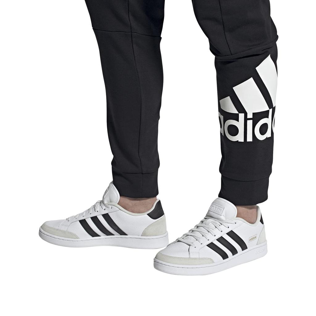 Adidas Grand Court SE Gray Size Men's Sneakers, White/Core Black/Orbit (FW3277), 27.5cm
