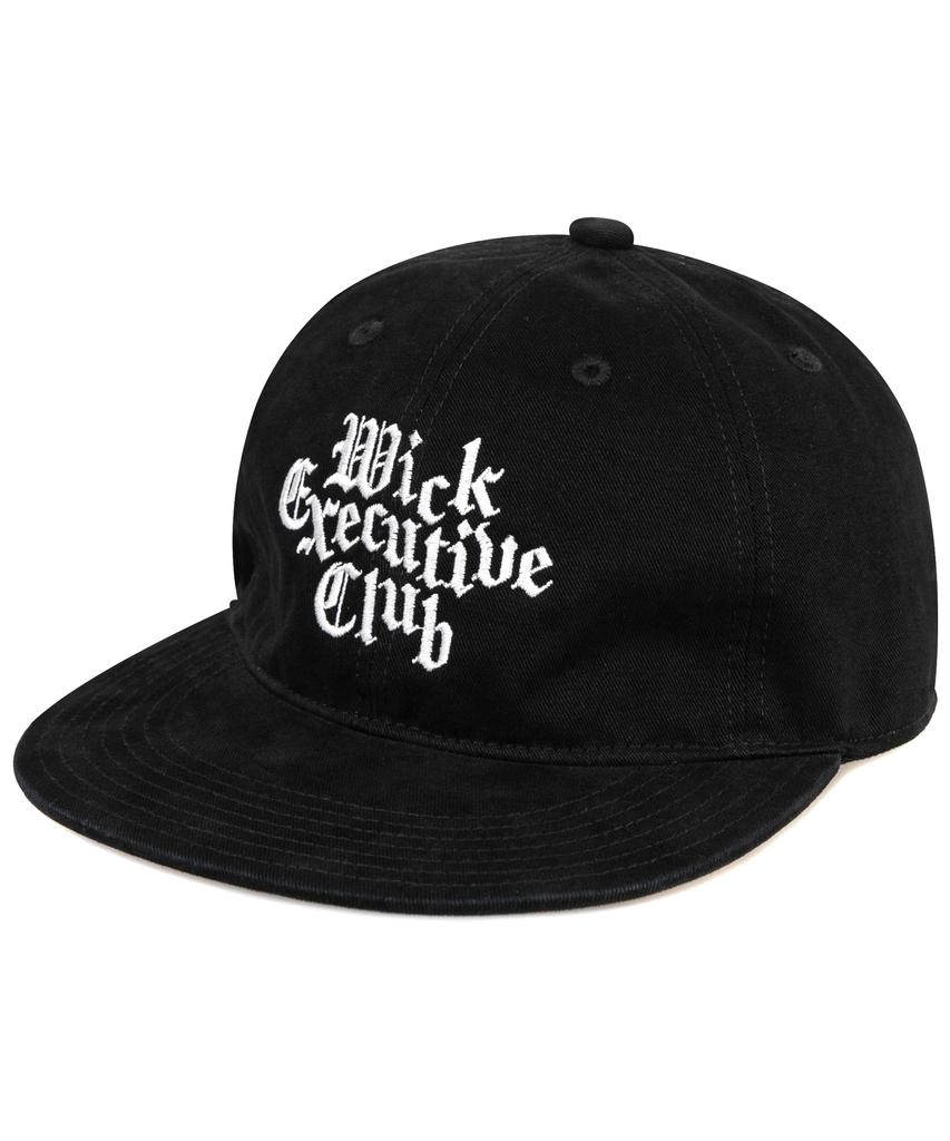Wig Gothic Executive Club Smoke Wash Flat Cap