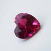 Natural Pink Ruby Loose Gemstone Most Demandable 1.00 Ct Heart Cut for Jewelry Making and Crafts