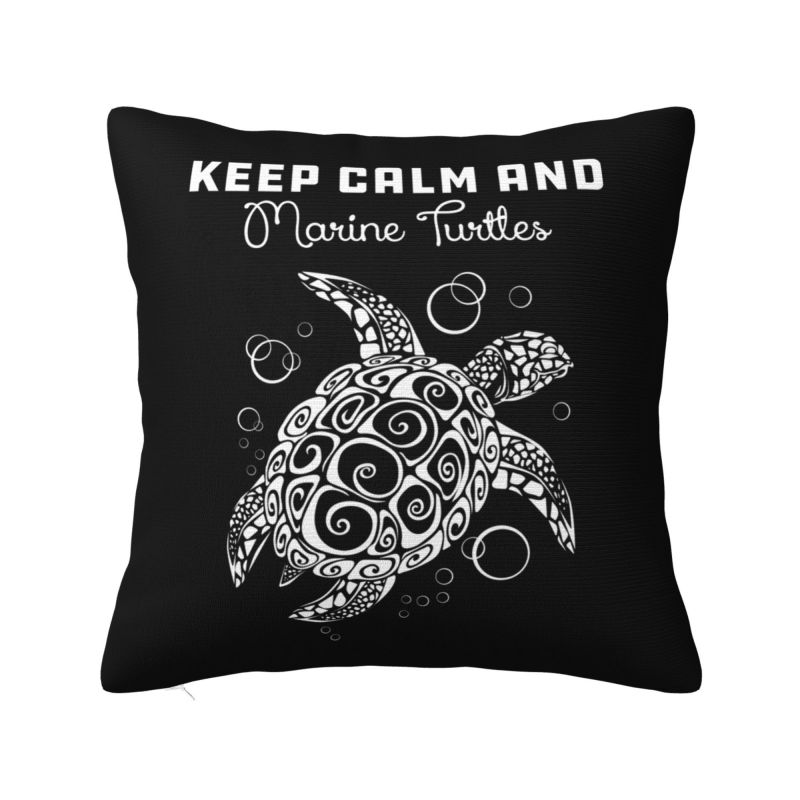 Ocean Sea Turtle Cushion Cover X Cm Polyester Velvet Throw Pillow Case For Sofa Chair Decoration Bedding Pillowcase