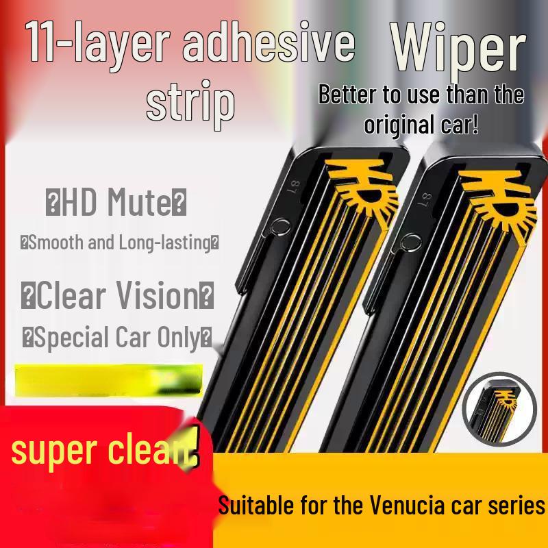 11 November Adhesive Strip for Venucia R50 D50 D60 T70 X, Original Frameless R30 E30 M50 V Wipers