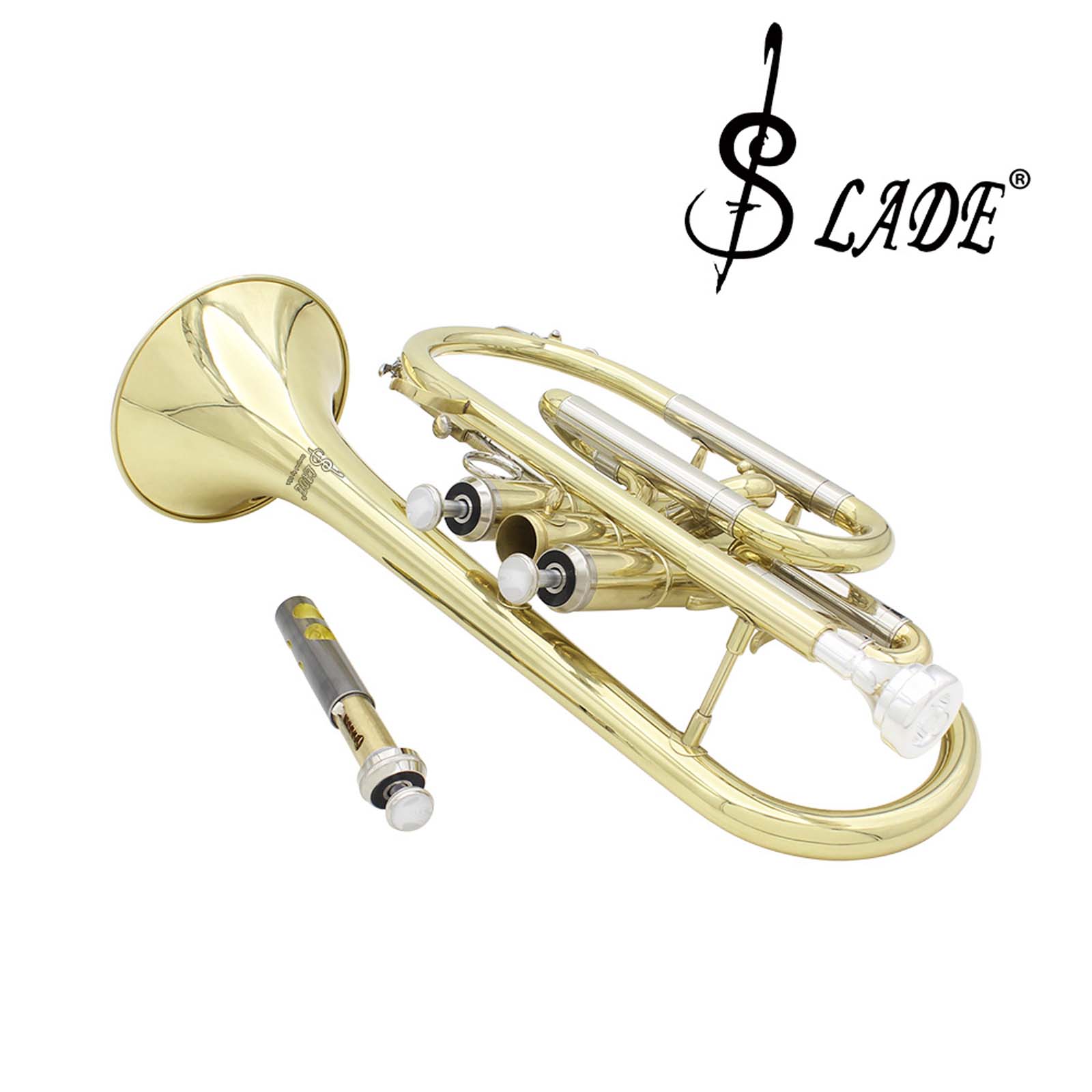 Oncornet Gold Brass Cornet Bb Cornet Brass Instrument Gold - Professional ...