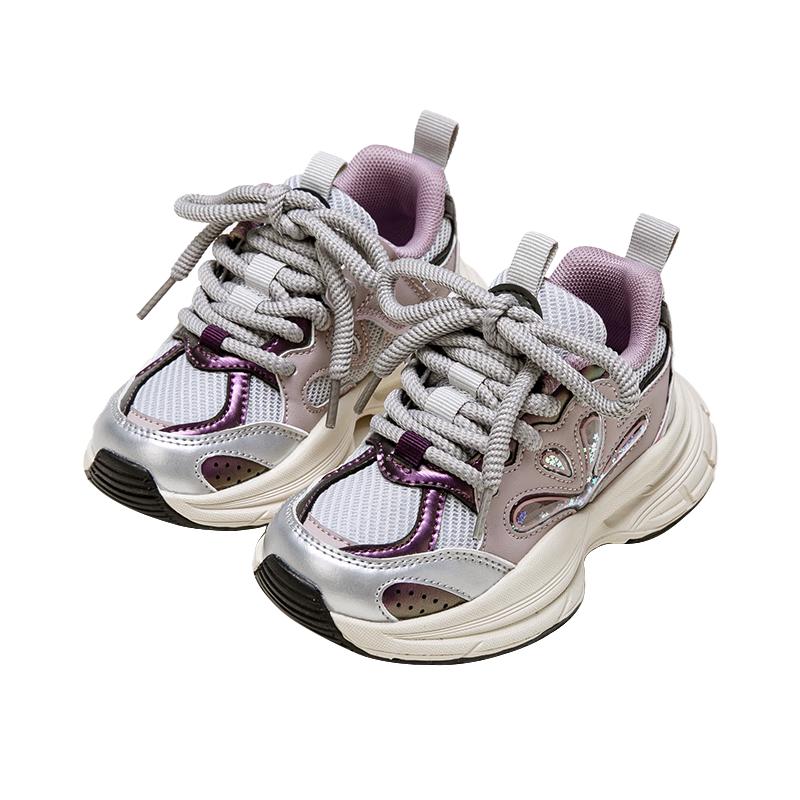 Girls Breathable Mesh Casual Sneakers 35