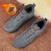 Labor Insurance Men's Shoes Winter Construction Site Work Fleece Thermal Cotton Shoes Men's Waterproof Sports Work Men's Trendy Work Shoes
