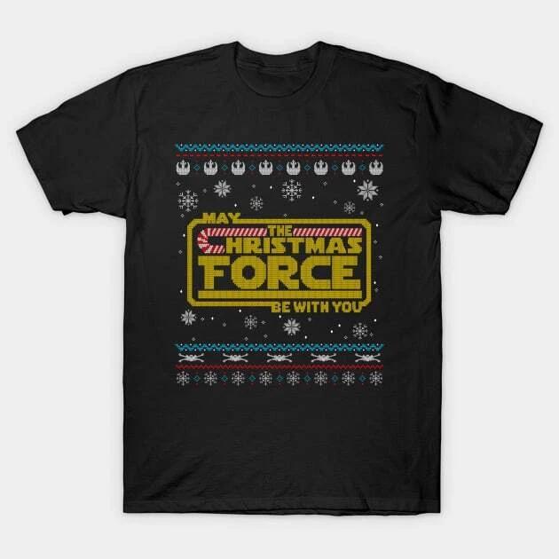 Christmas Force Geeky Christmas gift Made in Australia T-Shirt M