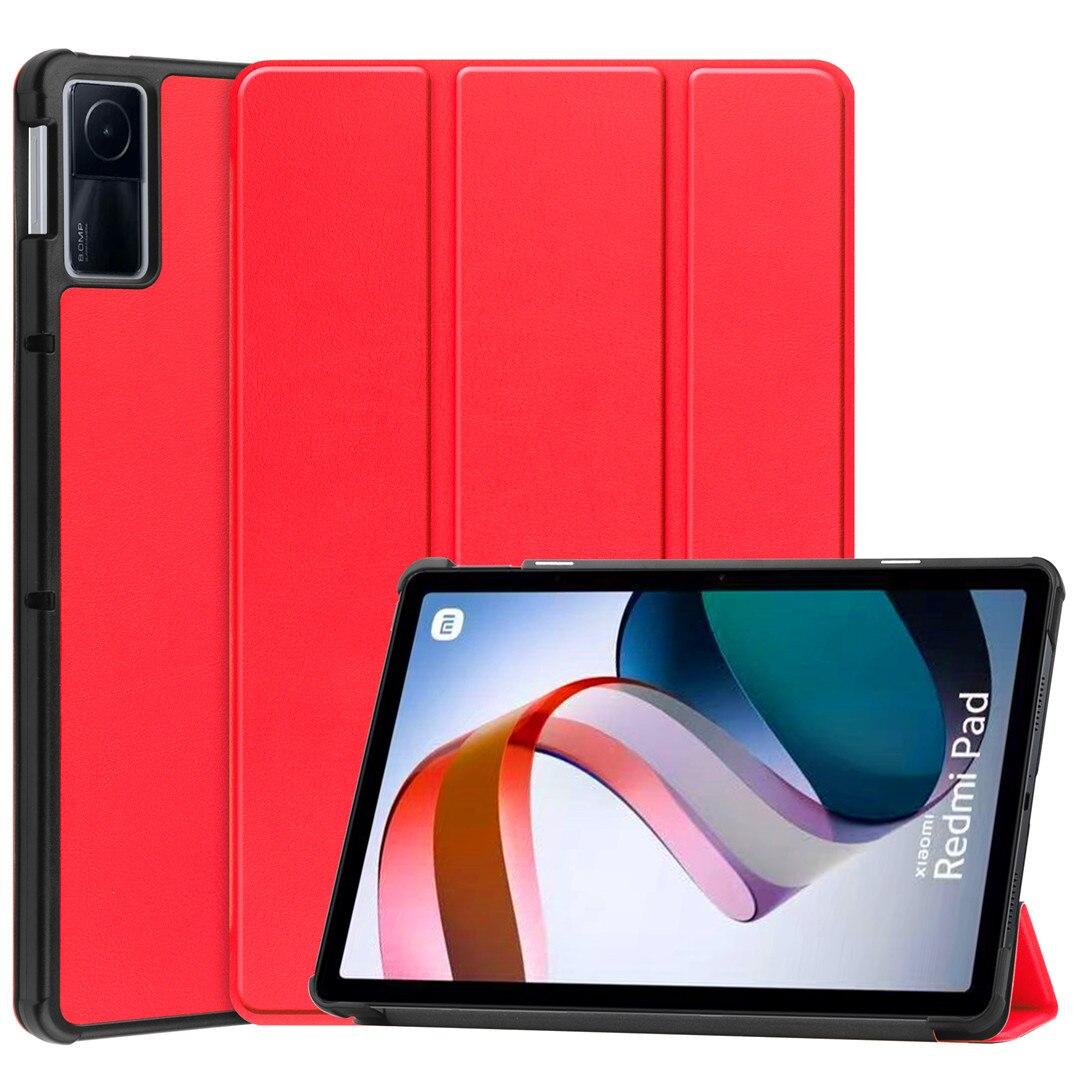 

Чехол для Xiaomi Redmi Pad, держатель для планшета, 10,6-дюймовый откидной чехол-подставка Folio, чехол для планшета Redmi Pad Funda, умный чехол для Xiaomi Redmi Pad 10,6 дюйма, 2022 г. Redmi Pad 10.6 красный