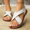 New Style Popular Women's Sandals Summer Women Flat Shoes Soft Leather Sandals Summer Sandals Women Beach Footwear Zapatos Mujer