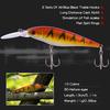 Fishing Baits Minnow Crankbaits Lures  with Metal Triple Fishing Hooks for Trout Bass Perch Fishing
