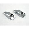 Universal car decoration auto body kits badget Car Bonnet Screen Spray Nozzle cover Washer Wash Vent jet Covers - Pair